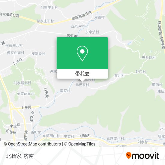 北杨家地图
