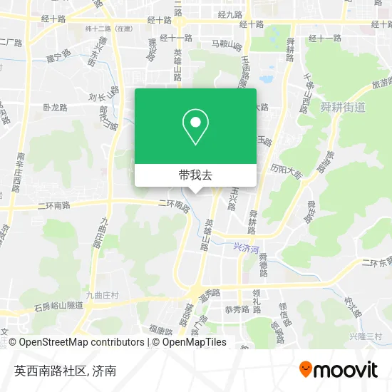 英西南路社区地图