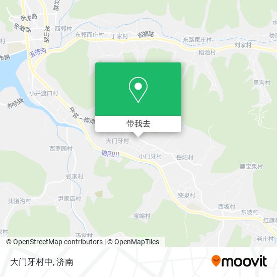 大门牙村中地图