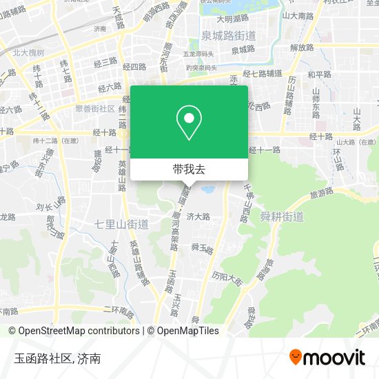 玉函路社区地图