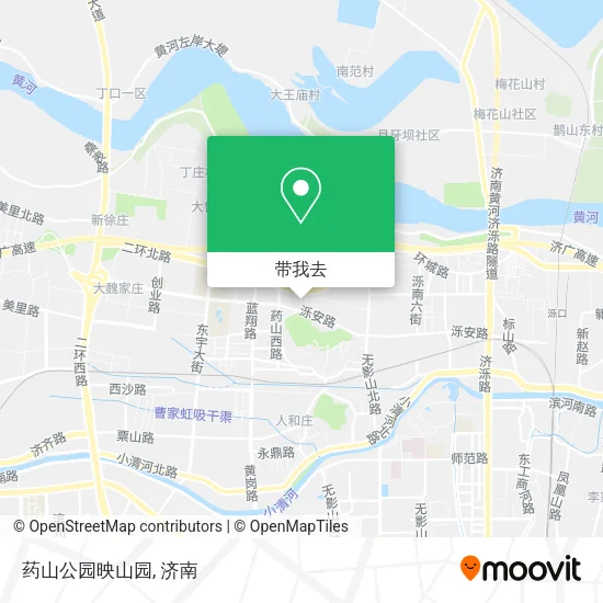 药山公园映山园地图