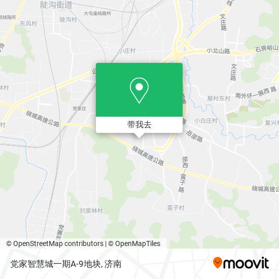 党家智慧城一期A-9地块地图