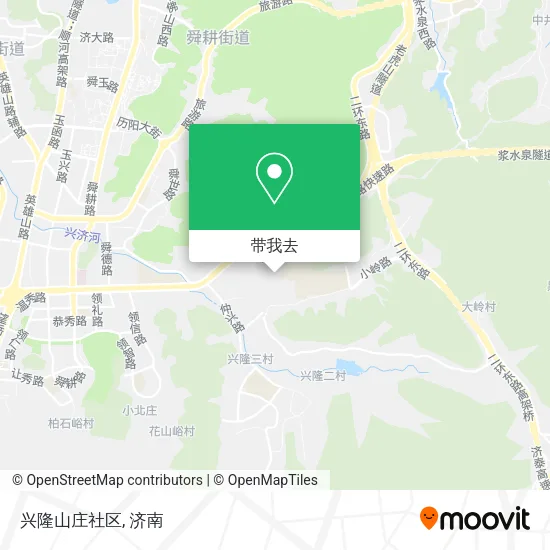兴隆山庄社区地图