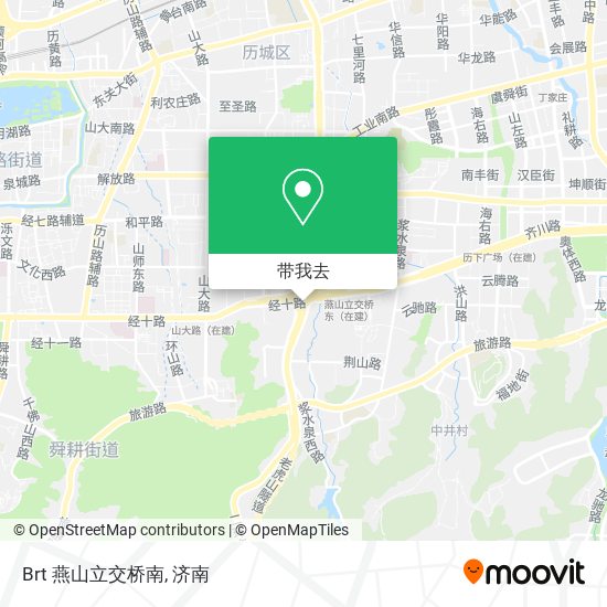 Brt 燕山立交桥南地图