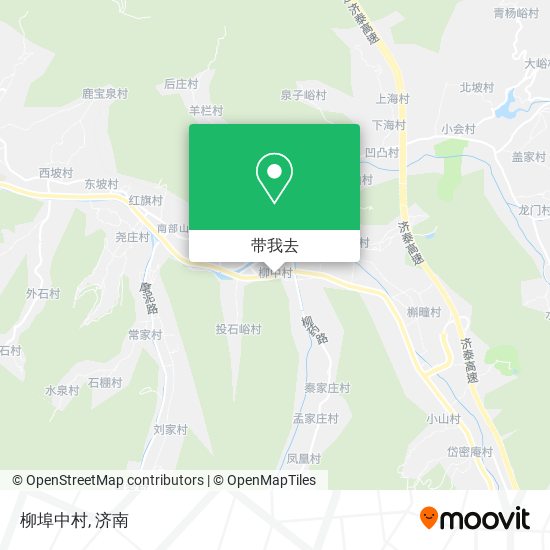 柳埠中村地图