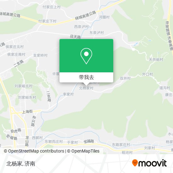 北杨家地图