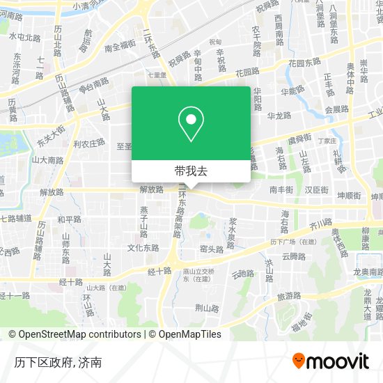 历下区政府地图