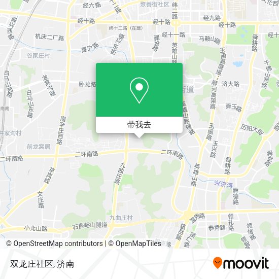 双龙庄社区地图
