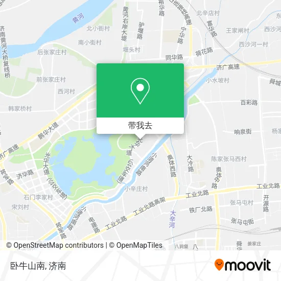 卧牛山南地图