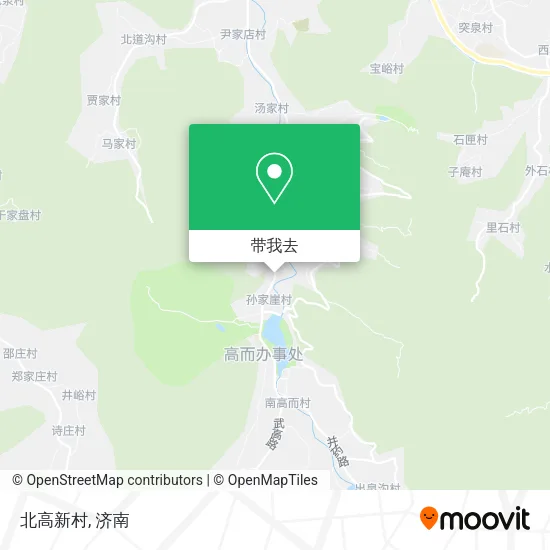 北高新村地图
