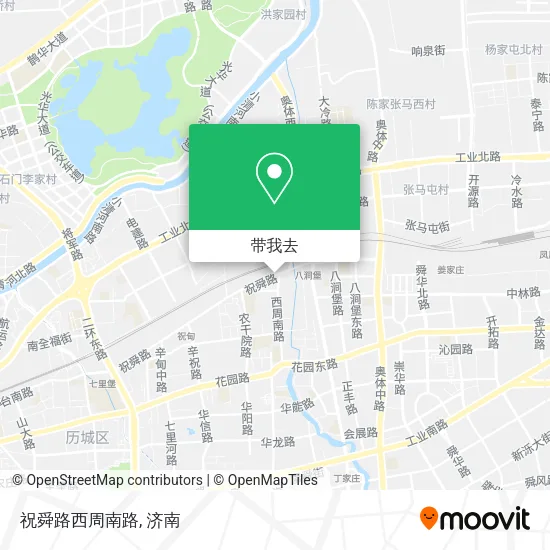 祝舜路西周南路地图