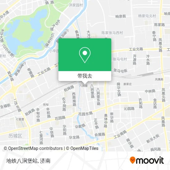 地铁八涧堡站地图
