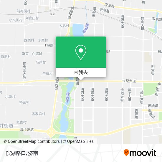 滨湖路口地图