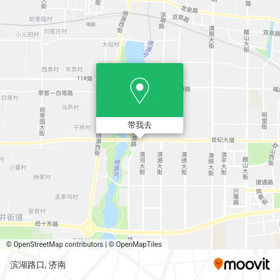 滨湖路口地图