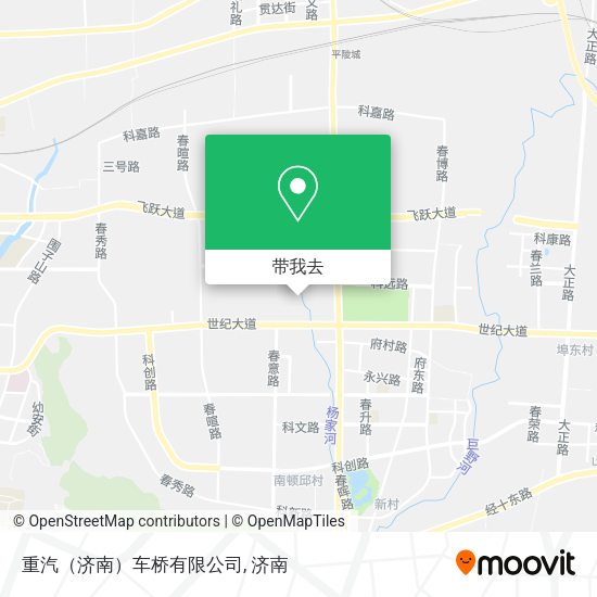 重汽（济南）车桥有限公司地图