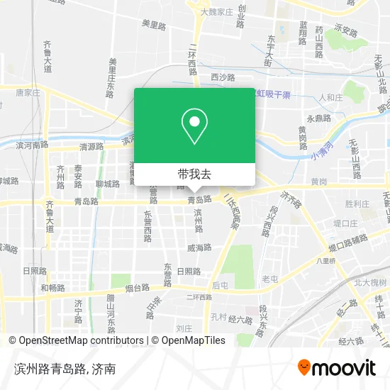 滨州路青岛路地图