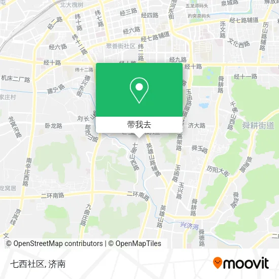 七西社区地图