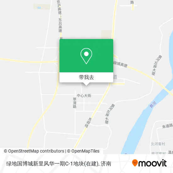 绿地国博城新里风华一期C-1地块(在建)地图