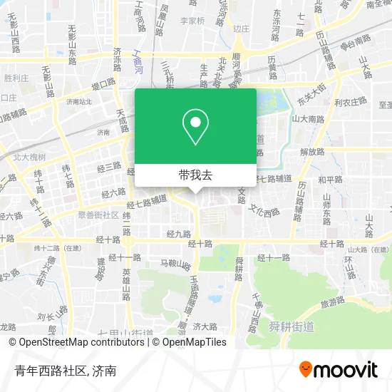青年西路社区地图