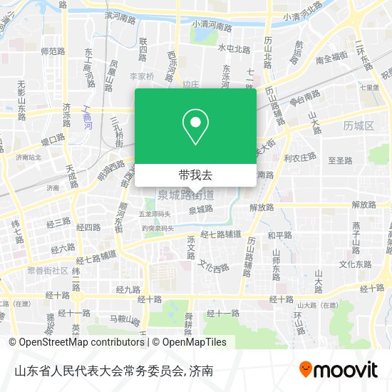 山东省人民代表大会常务委员会地图