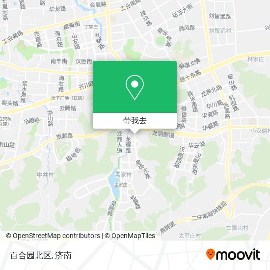 百合园北区地图