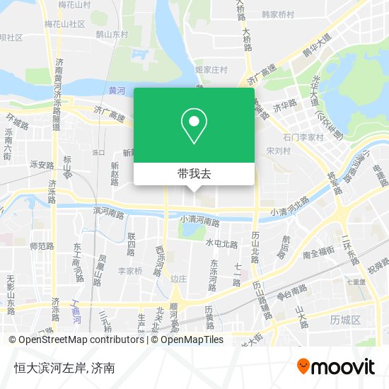 恒大滨河左岸地图
