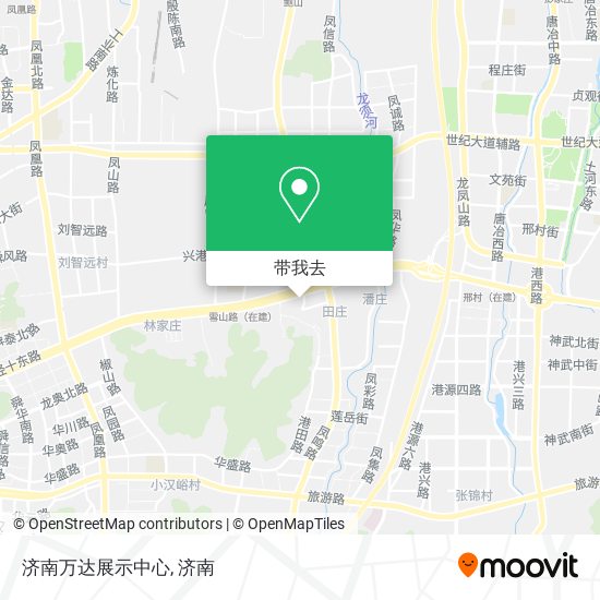 济南万达展示中心地图
