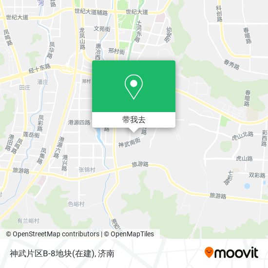 神武片区B-8地块(在建)地图