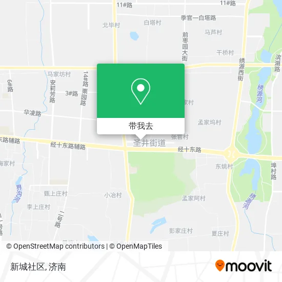 新城社区地图