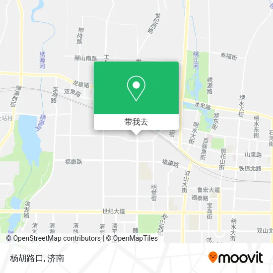 杨胡路口地图