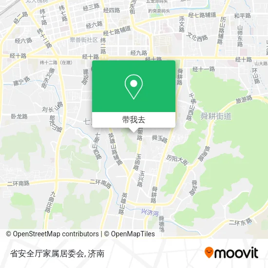 省安全厅家属居委会地图