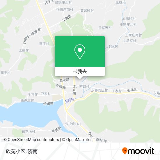 欣苑小区地图