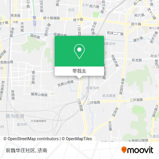 前魏华庄社区地图