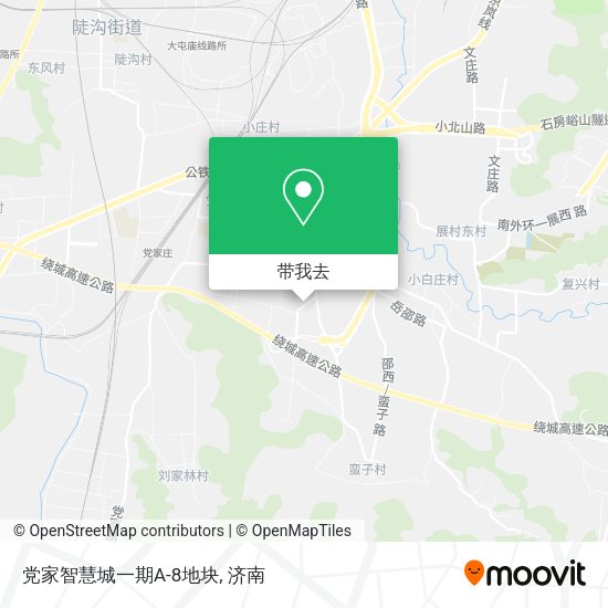 党家智慧城一期A-8地块地图
