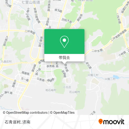 石青崖村地图