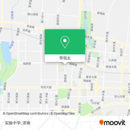 实验中学地图