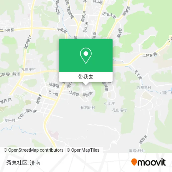 秀泉社区地图