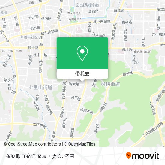 省财政厅宿舍家属居委会地图