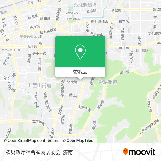 省财政厅宿舍家属居委会地图