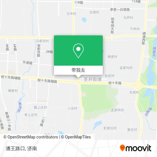 潘王路口地图