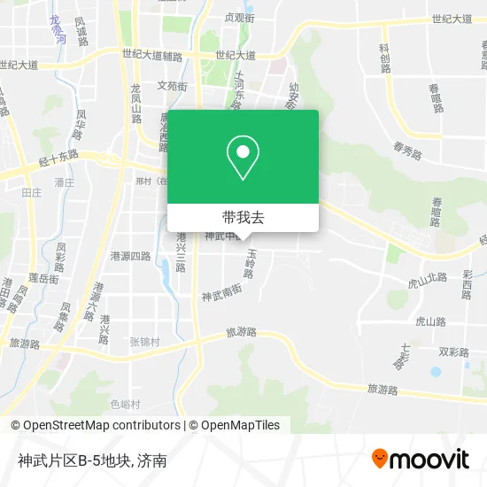 神武片区B-5地块地图