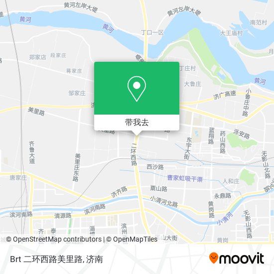 Brt 二环西路美里路地图