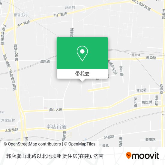 郭店虞山北路以北地块租赁住房(在建)地图