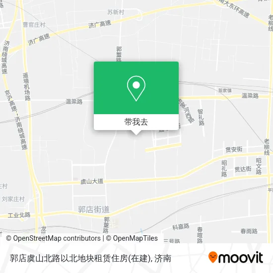 郭店虞山北路以北地块租赁住房(在建)地图