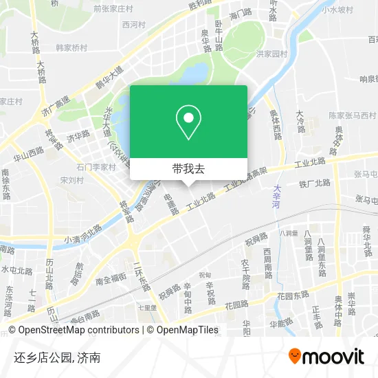 还乡店公园地图