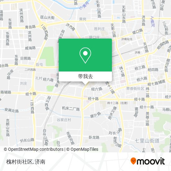 槐村街社区地图