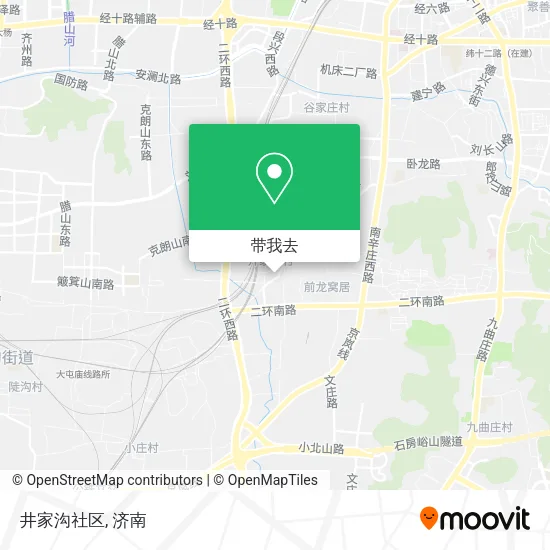 井家沟社区地图