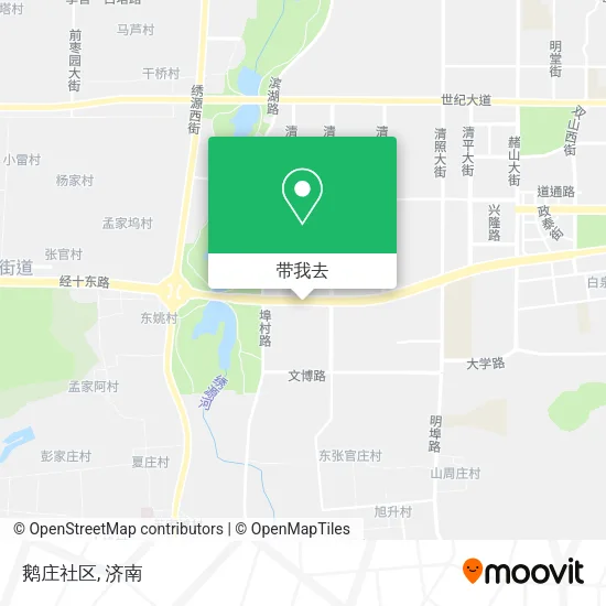鹅庄社区地图