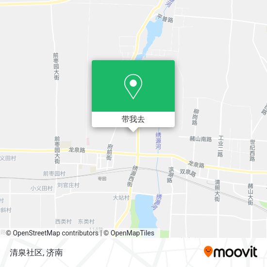 清泉社区地图
