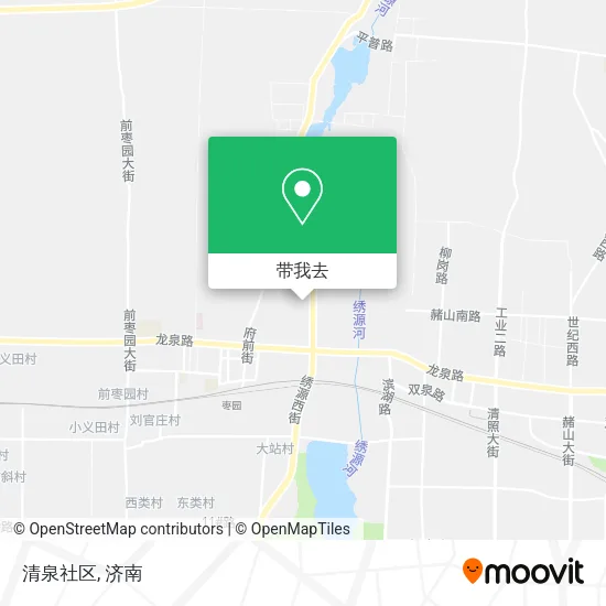清泉社区地图